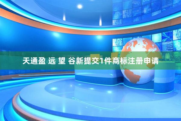 天通盈 远 望 谷新提交1件商标注册申请